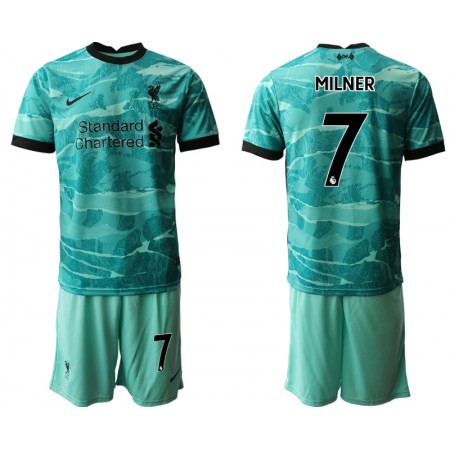 Completo Calcio Liverpool James Milner 7 Bambino Divisa Trasferta 2020/2021